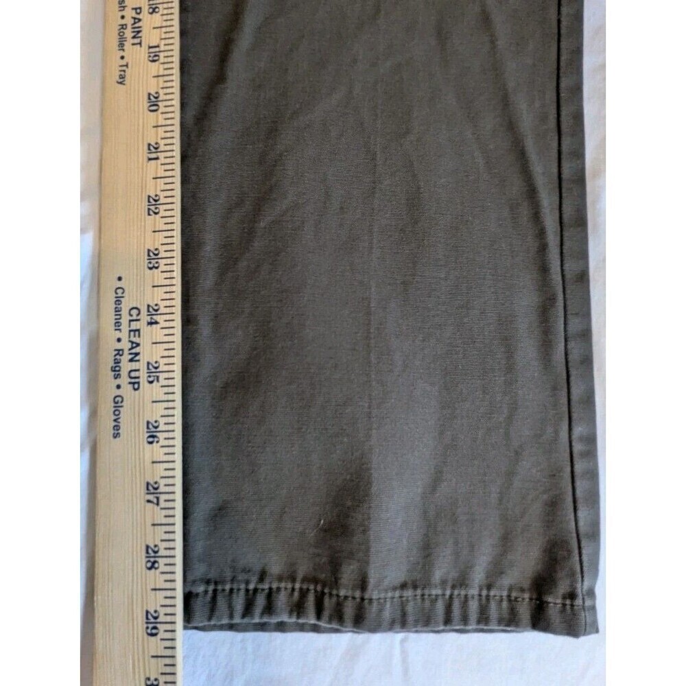Weatherproof WP Men’s Work Pants 36x32 Dark Olive Utility Cotton - Picture 7 of 7